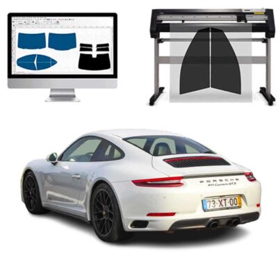 Porsche GTS dal 2020 a Oggi Pellicole Oscuranti Vetri Pre-Tagliate Vetri Neri per Auto Oscuramento vetri in Italia