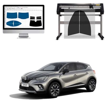 Renault Capture dal 2020 ad OGGI Pellicole Oscuranti Vetri Pre-Tagliate Vetri Neri per Auto Oscuramento vetri in Italia