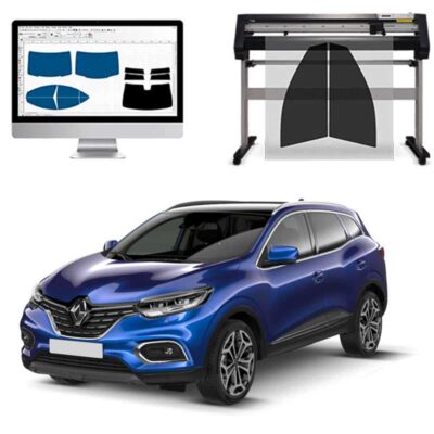 Renault Kadjar dal 2014 al 2022 Pellicole Oscuranti Vetri Pre-Tagliate Vetri Neri per Auto Oscuramento vetri in Italia