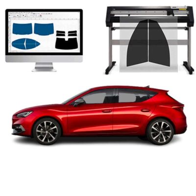 Seat Leon 5pt dal 2020 ad OGGI Pellicole Oscuranti Vetri Pre-Tagliate Vetri Neri per Auto Oscuramento vetri in Italia