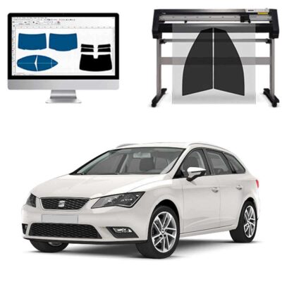 Seat Leon ST dal 2012 al 2020 Pellicole Oscuranti Vetri Pre-Tagliate Vetri Neri per Auto Oscuramento vetri in Italia