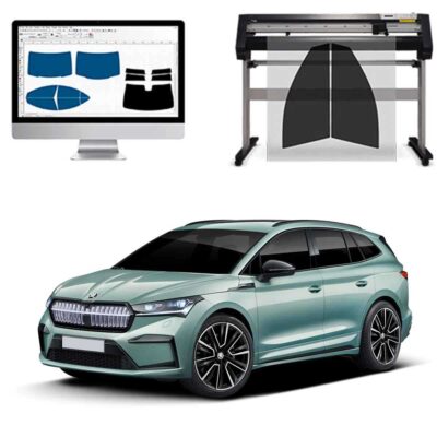 Skoda Enyaq dal 2020 ad OGGI Pellicole Oscuranti Vetri Pre-Tagliate Vetri Neri per Auto Oscuramento vetri in Italia