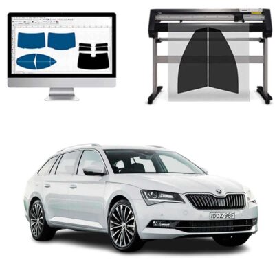 Skoda Superb Sw dal 2015 a Oggi Pellicole Oscuranti Vetri Pre-Tagliate Vetri Neri per Auto Oscuramento vetri in Italia