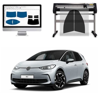 Volkswagen ID-3 dal 2020 a OGGI Pellicole Oscuranti Vetri Pre-Tagliate Vetri Neri per Auto Oscuramento vetri in Italia