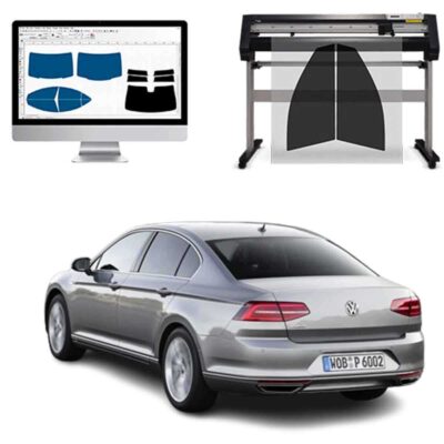 Volkswagen Passat Berlina dal 2015 a Oggi Pellicole Oscuranti Vetri Pre-Tagliate Vetri Neri per Auto Oscuramento vetri in Italia
