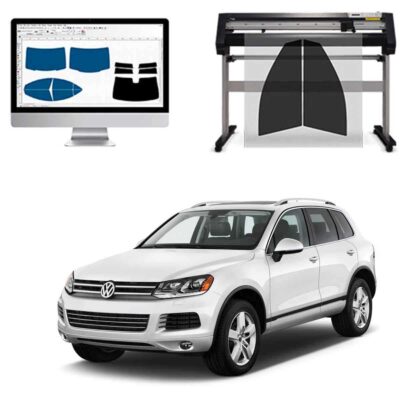 Volkswagen Touareg dal 2010 al 2015 Pellicole Oscuranti Vetri Pre-Tagliate Vetri Neri per Auto Oscuramento vetri in Italia