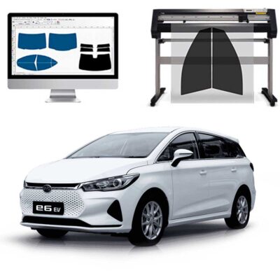 Byd E6 dal 2023 ad OGGI Pellicole Oscuranti Vetri Pre-Tagliate Vetri Neri per Auto Oscuramento vetri in Italia